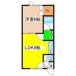 ハービス文苑の物件間取画像